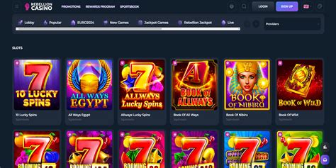 rebellion casino login|Home .
